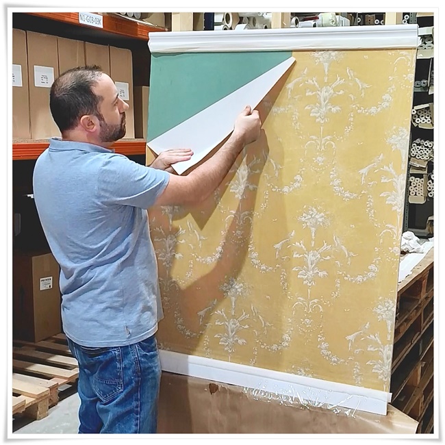 remover papel de parede antigo