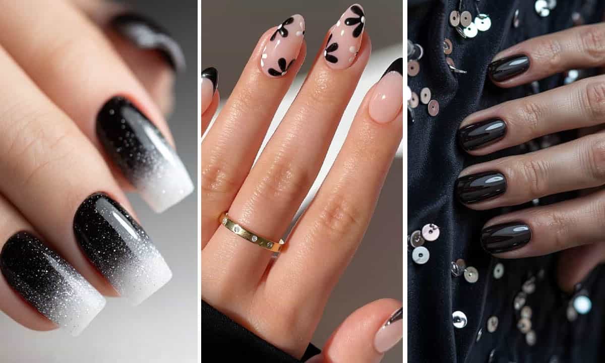 Inspirações de Nail Art com Renda Preta: Elegância e Sofisticação