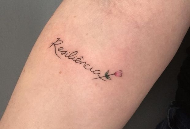 resiliência significado tatuagem