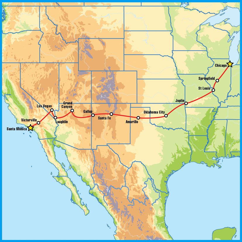 rota de uma cidade a outra