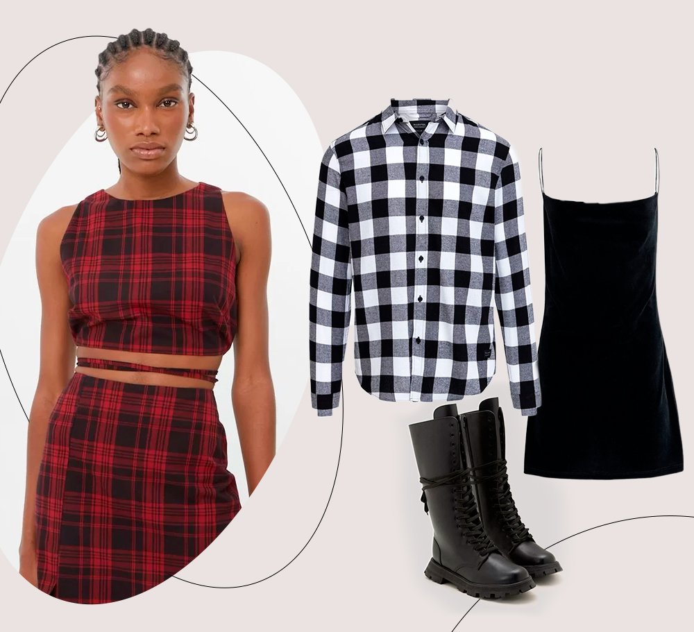 Como Montar um Look Grunge Anos 90 Autêntico