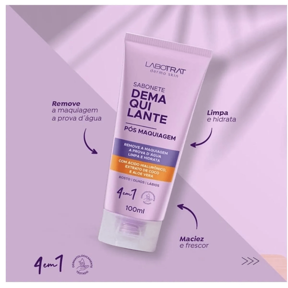 sabonete demaquilante