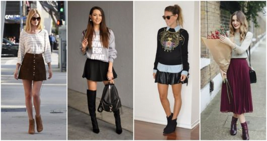 Elegância no Trabalho: Como Combinar Saia de Alfaiataria e Bota