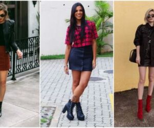 Coturno Feminino: 10 Looks Descolados com Minissaia para Arrasar