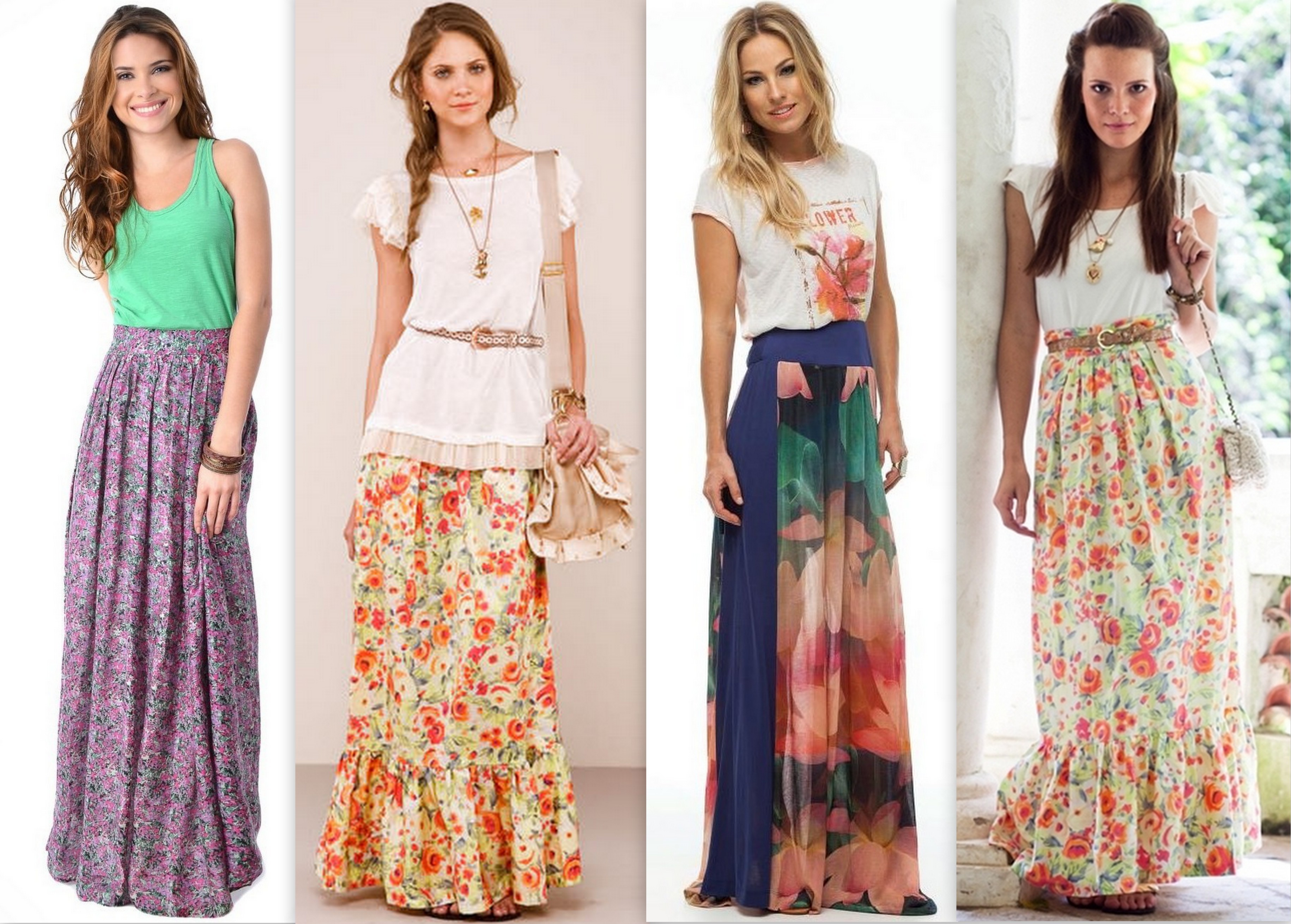 saia longa transparente