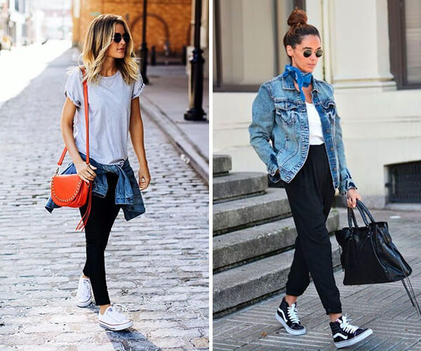 sapatos estilosos femininos de bico fino para looks de trabalho