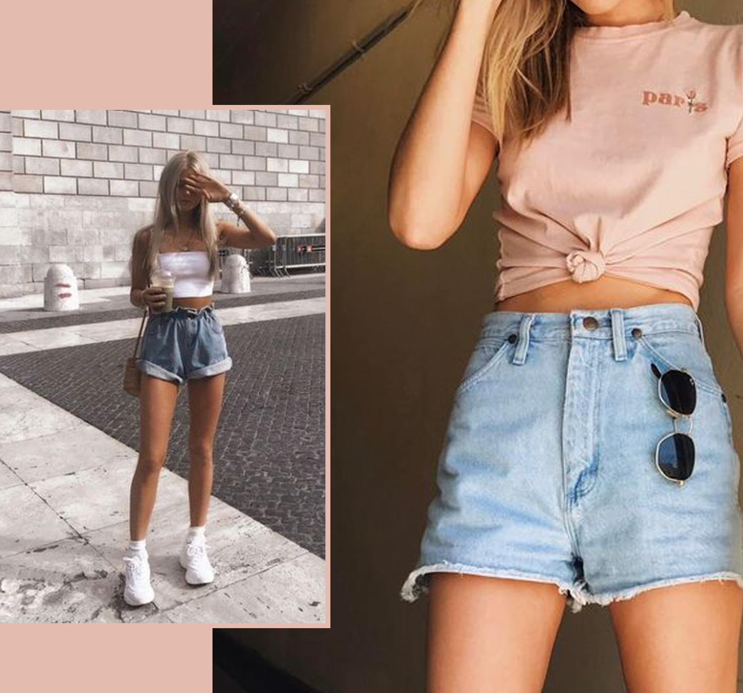 short jeans mom ou destroyed qual modelagem escolher