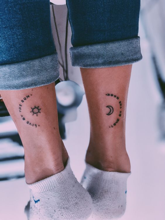 significado de tatuagem sol e lua