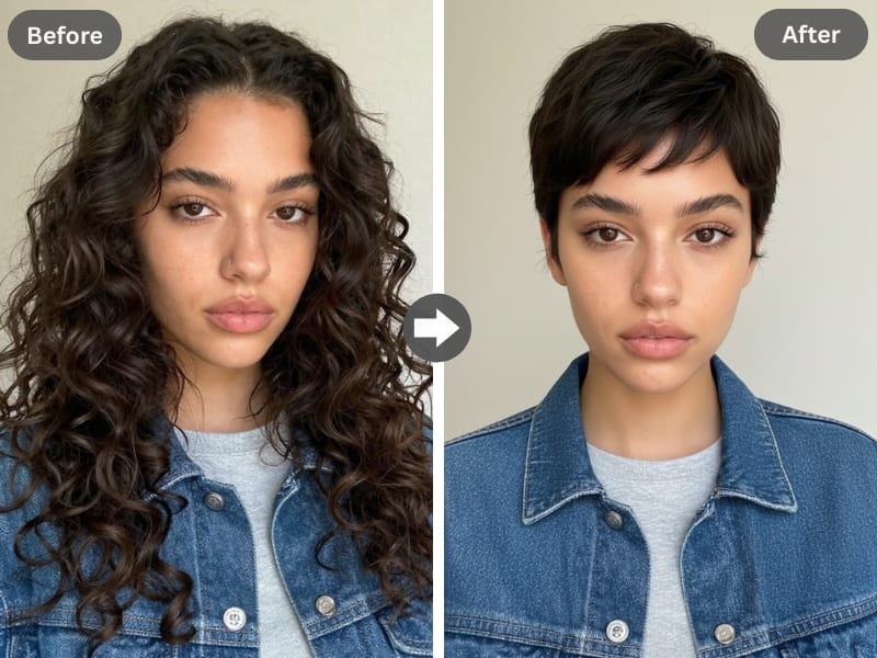 simulador de cabelo online