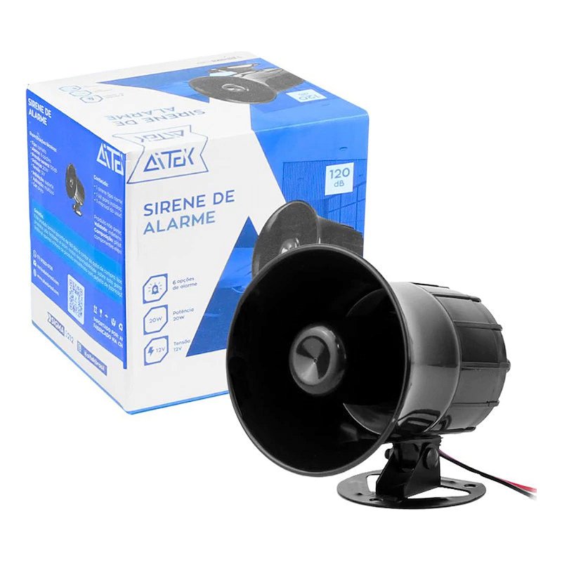 sirene de alarme qual a mais potente