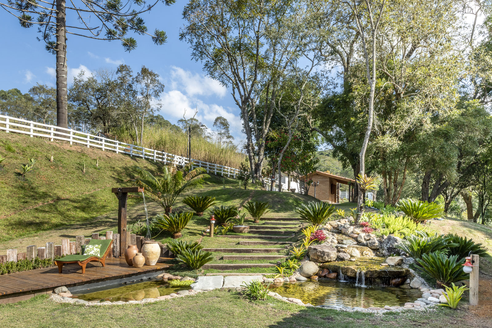 ideias decoração sítio simples