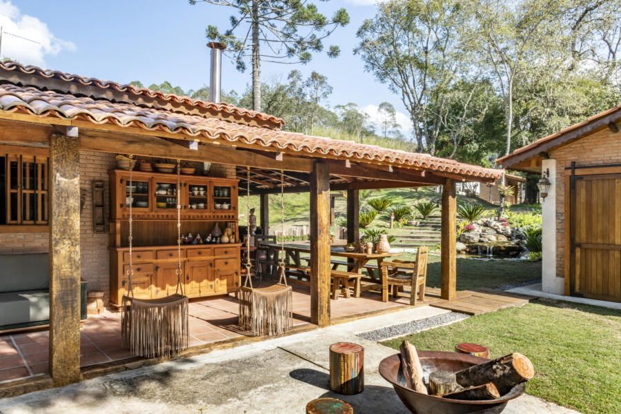 ideias decoração sítio simples