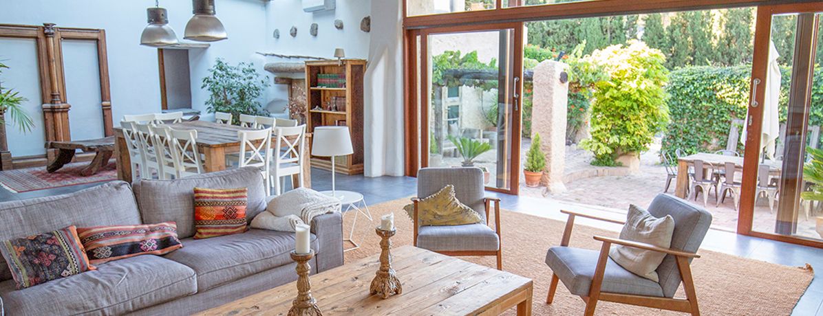 decoração sítio vs casa de campo