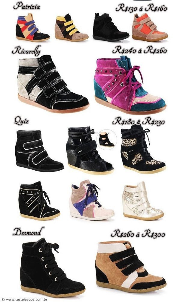 Como Usar Wedge Sneakers no Dia a Dia