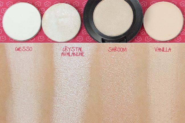 Comparativo: Sombras M·A·C Powder Kiss vs. Outros Acabamentos