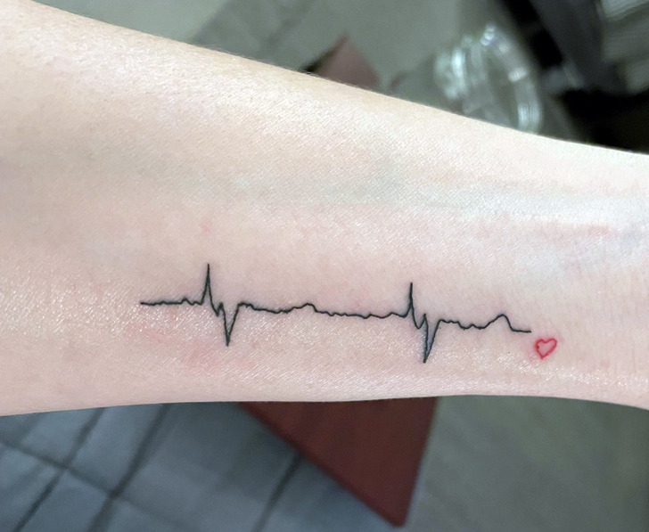tatuagem batimento cardíaco significado