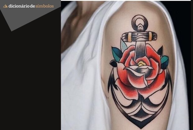 tatuagem de âncora