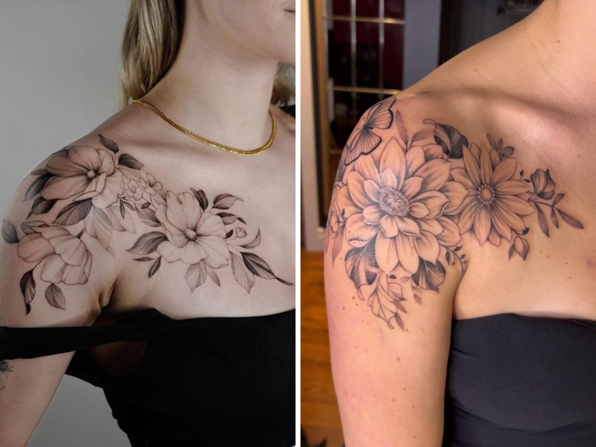 Como Escolher a Flor Perfeita para sua Tatuagem no Ombro