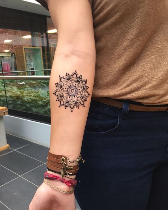 tatuagem de mandala
