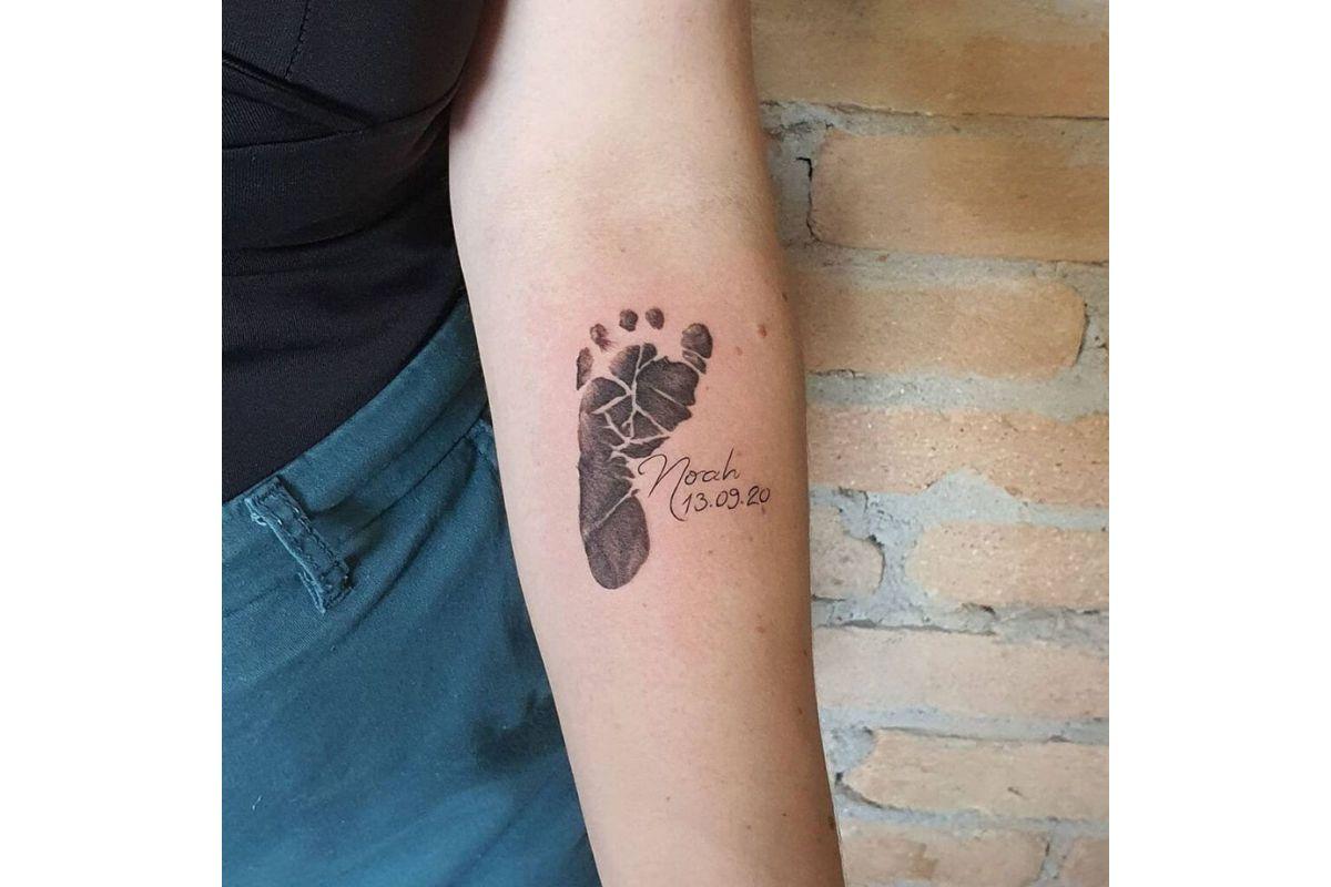 tatuagem do pezinho