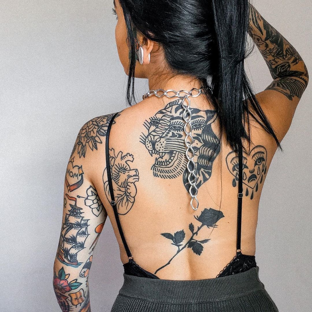 tatuagem feminina fotos
