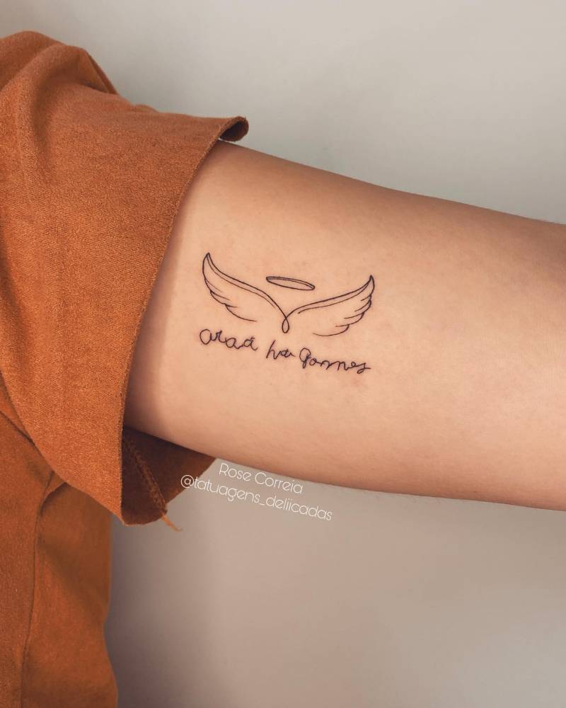 tatuagem homenagem avó