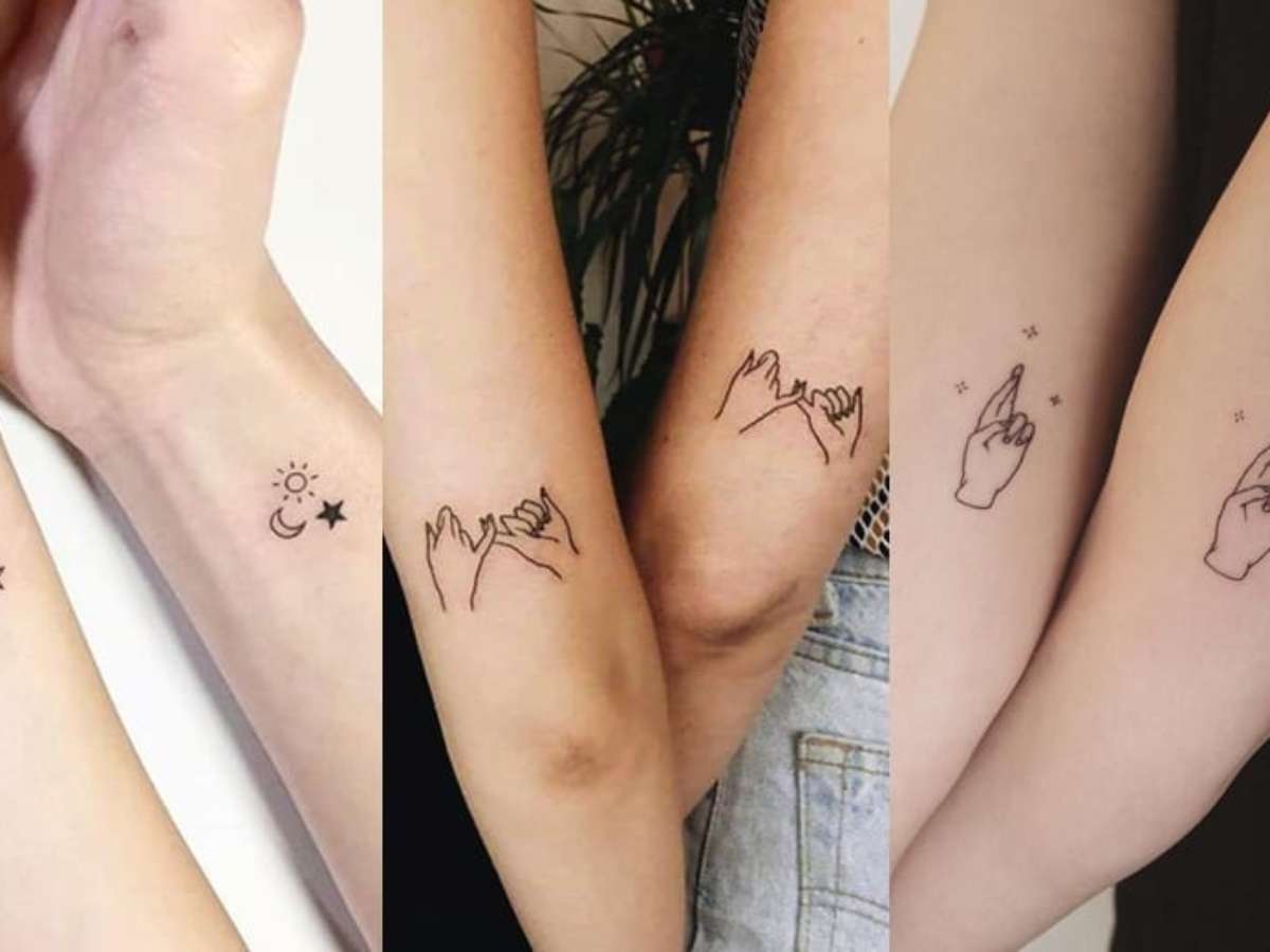 tatuagem melhores amigas