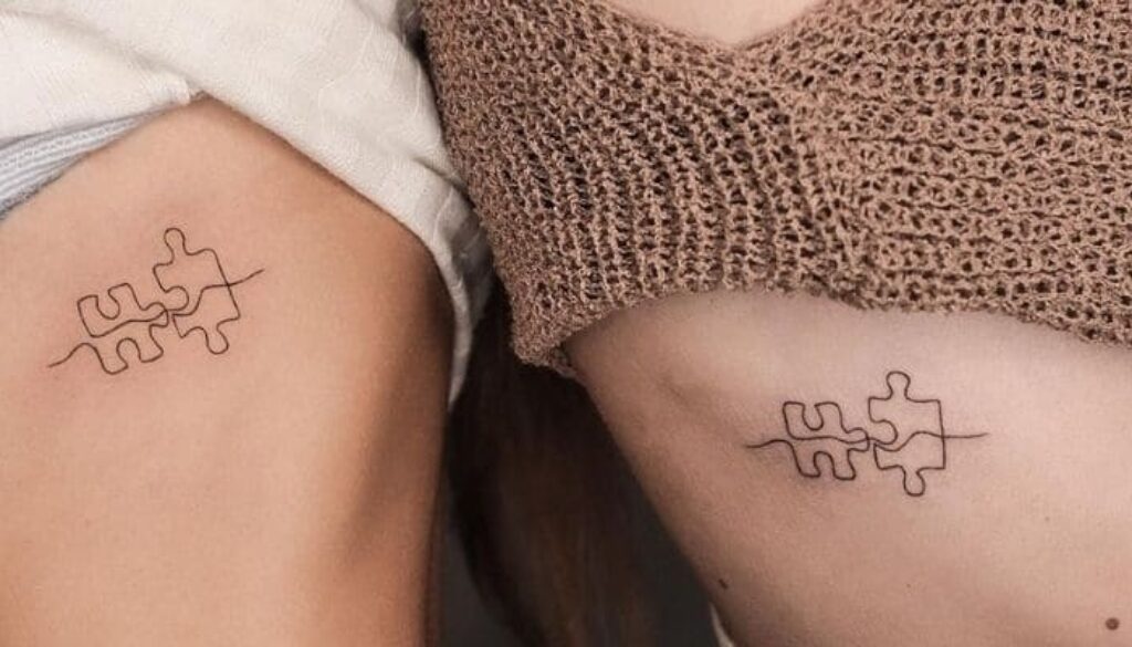tatuagem melhores amigas