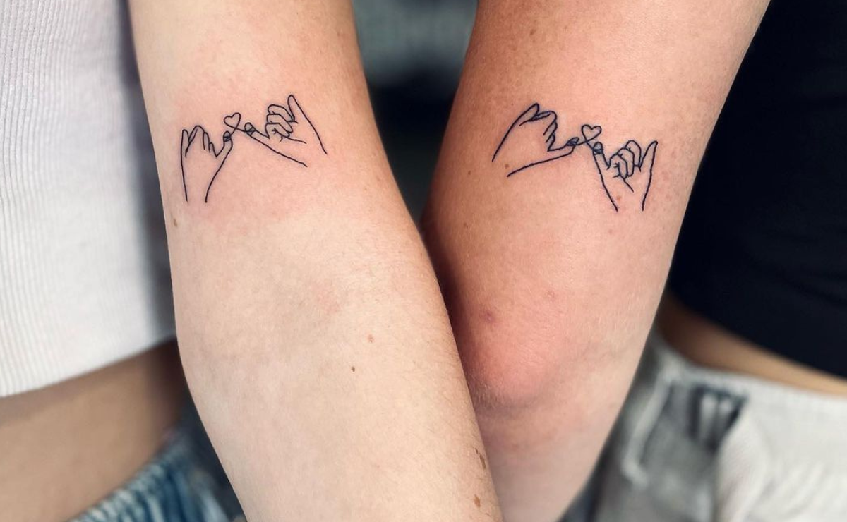 tatuagem melhores amigas