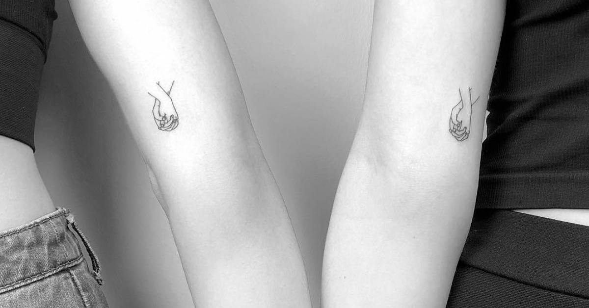 tatuagem melhores amigas