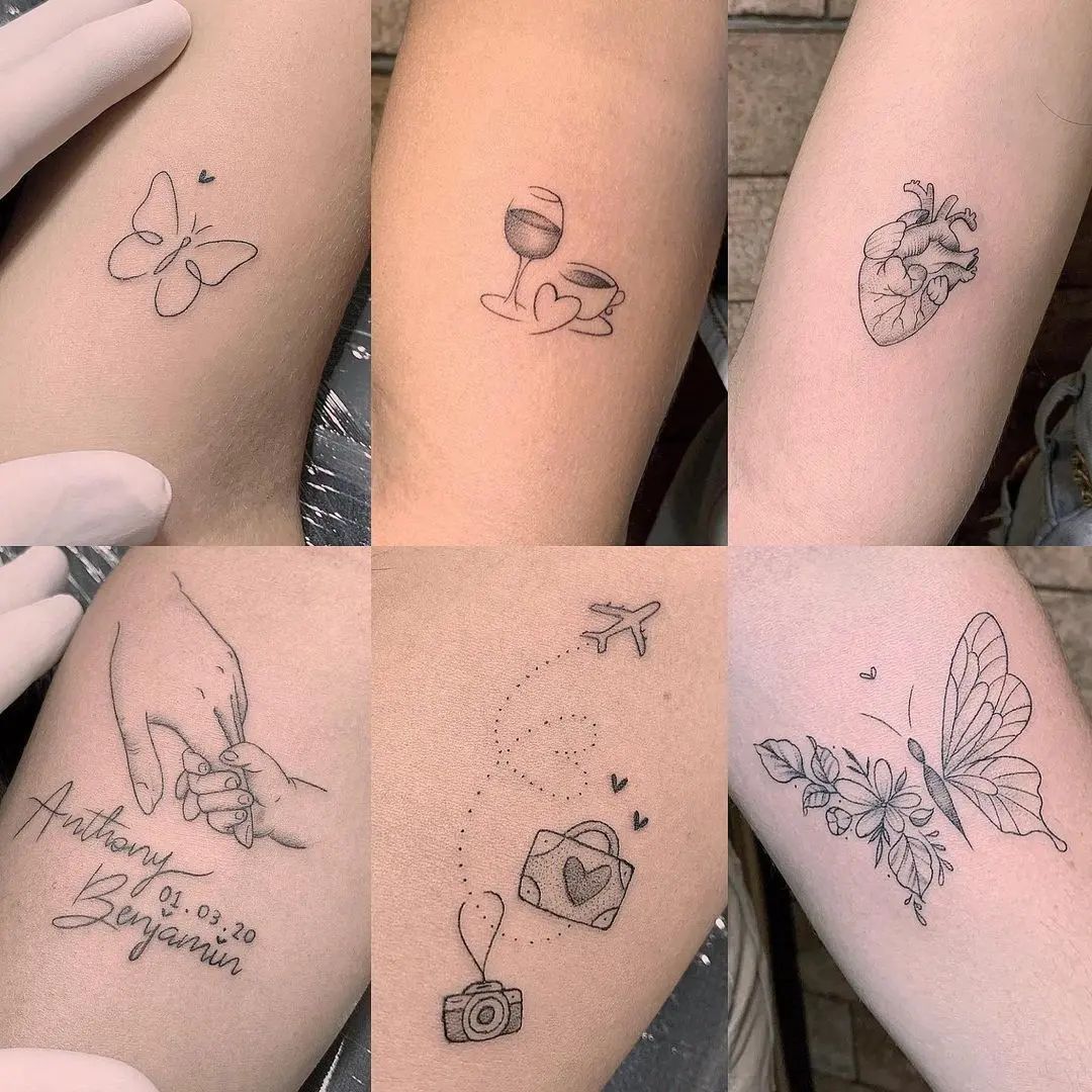 Os Melhores Locais para Tatuagens Femininas Discretas e Elegantes