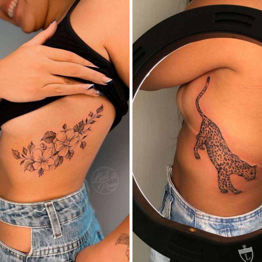 tatuagem na costela