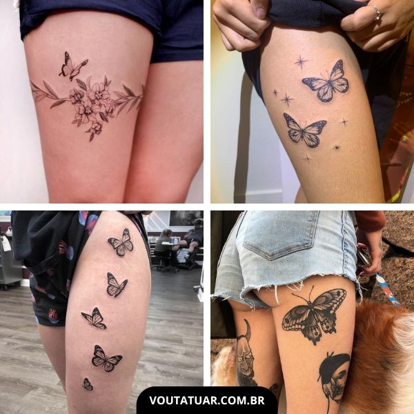 Guia Completo: Como Escolher o Melhor Estilo de Tatuagem na Coxa Feminina