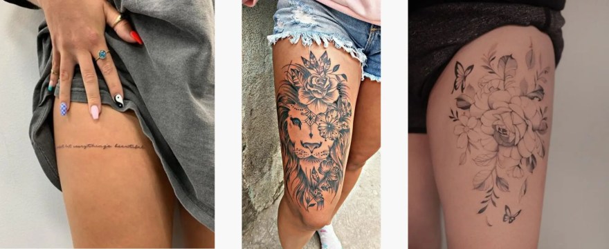 Guia Completo: Como Escolher o Melhor Estilo de Tatuagem na Coxa Feminina