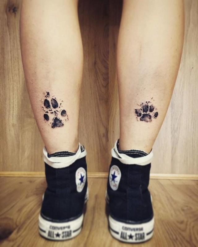 Tatuagem de Patinha de Cachorro: Uma Homenagem Eterna ao Seu Melhor Amigo