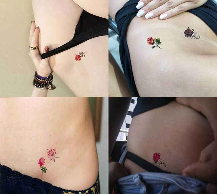 tatuagem na virilha vs tatuagem no cóccix