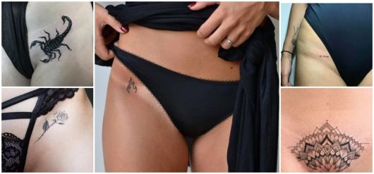 tatuagem na virilha vs tatuagem no cóccix