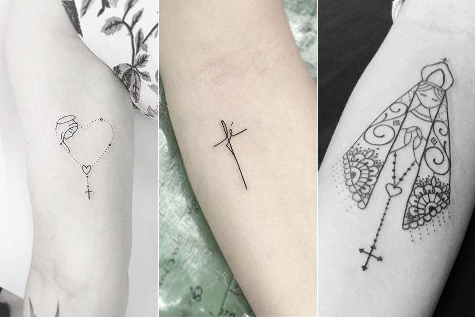 Fine Line e Tatuagens Minimalistas Bíblicas: Tendências e Inspirações para Mulheres