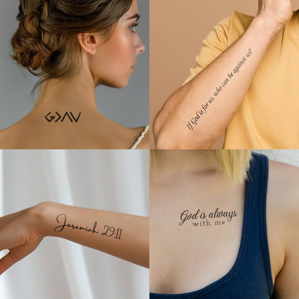 Fine Line e Tatuagens Minimalistas Bíblicas: Tendências e Inspirações para Mulheres