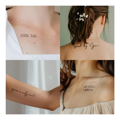 Fine Line e Tatuagens Minimalistas Bíblicas: Tendências e Inspirações para Mulheres