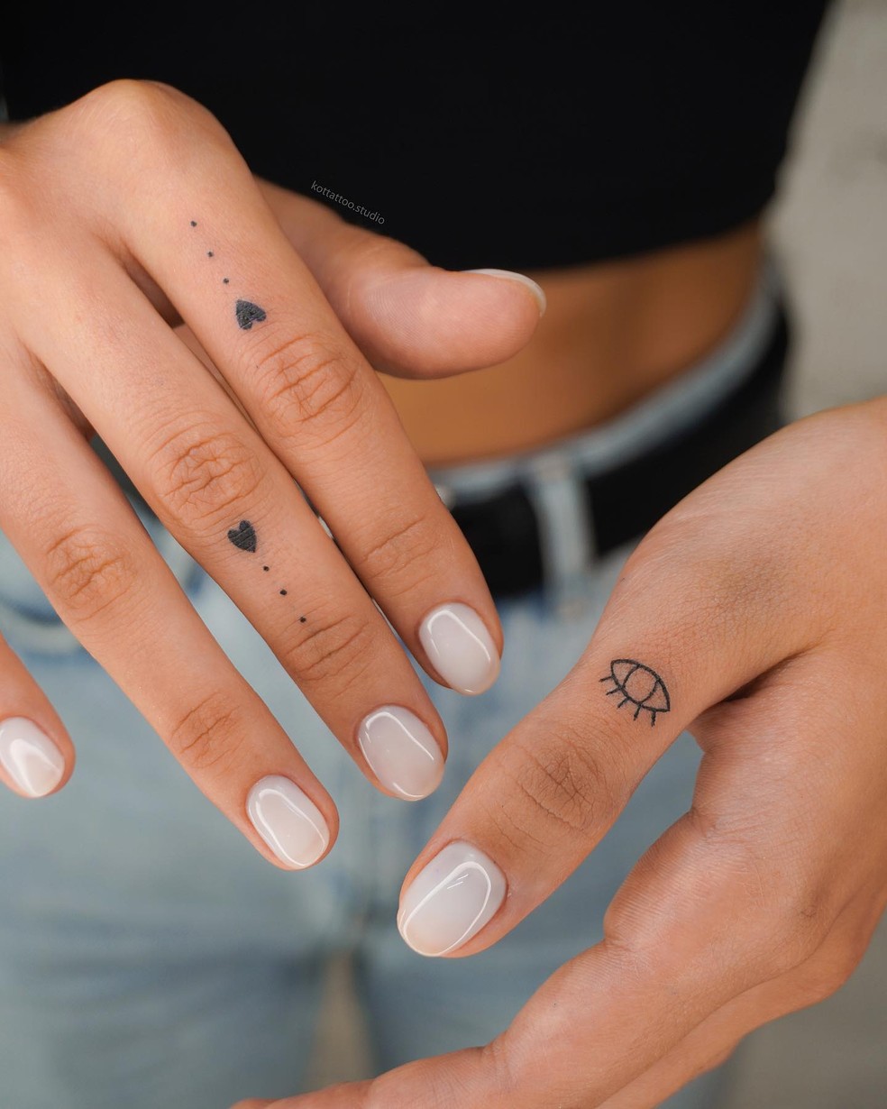 tatuagens no dedo