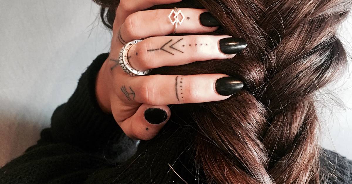 tatuagens no dedo