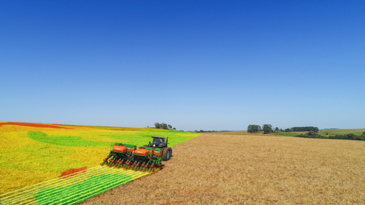 taxa variável de sementes e fertilizantes