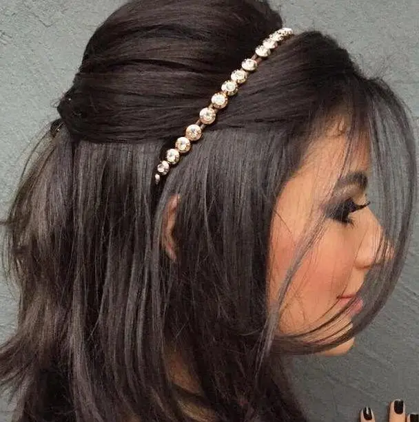 tiara acolchoada vs tiara fina qual escolher