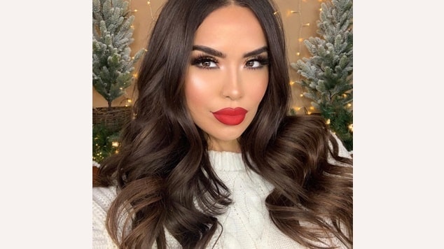 tinta castanho avermelhado