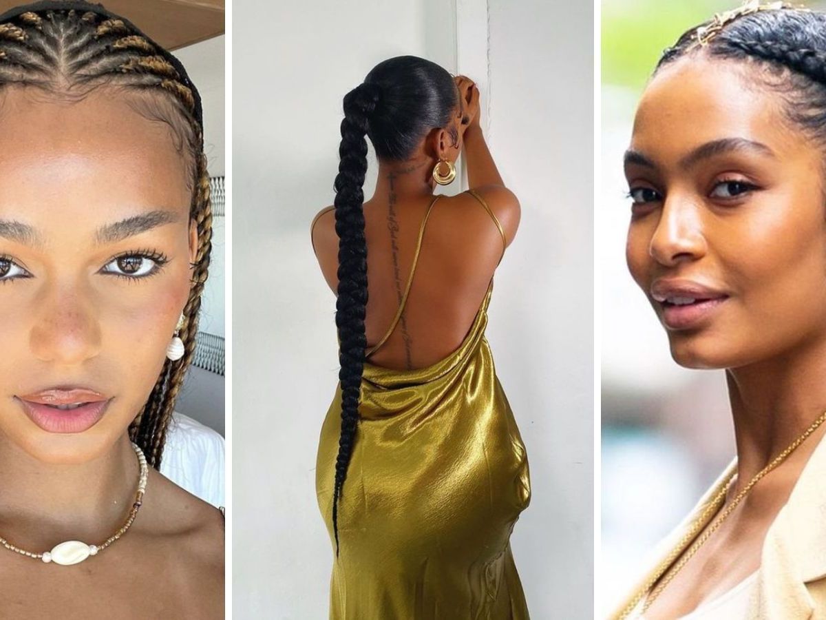 box braids vs knotless braids qual a diferença