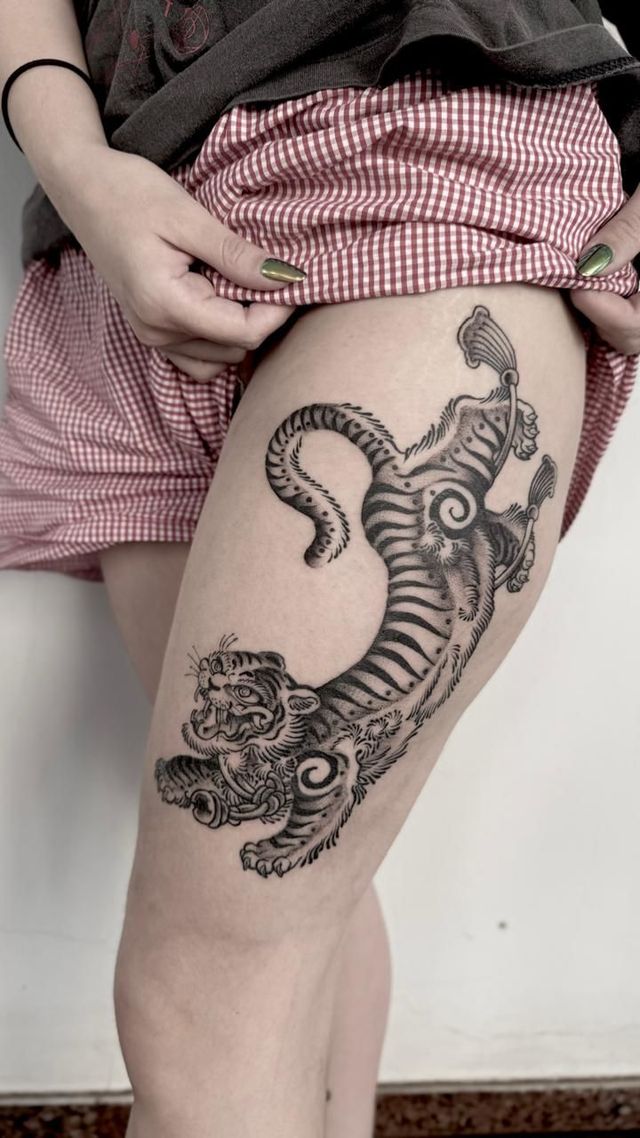 tatuagem blackwork caveira