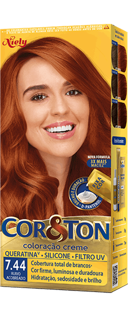 tons de ruivo tabela