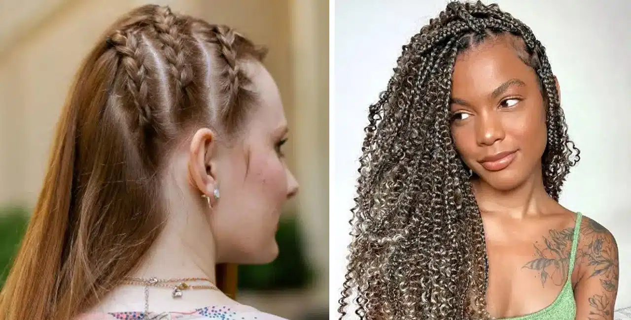 goddess braids inspiração