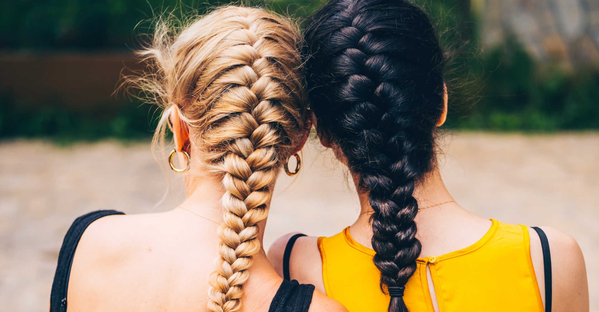 trança embutida cabelo cacheado